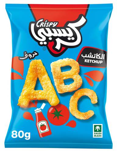 احرف كربسي كاتشب 80 جرام
