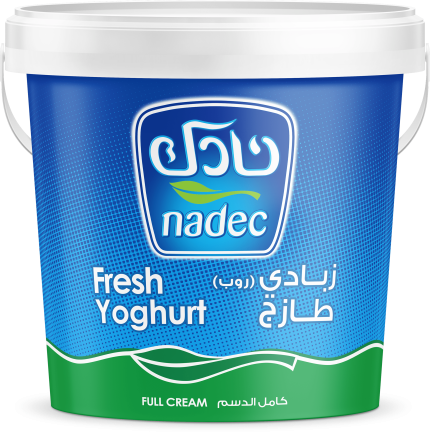 زبادي نادك كامل الدسم 1كيلو
