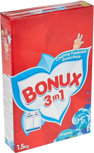 بونكس مسحوق غسيل الاصلي 1.5كيلو Bonux