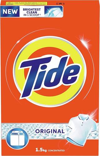 تايد مسحوق غسيل ازرق عادي 1.5كيلو Tide 1.5kg
