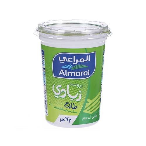 زبادي المراعي كامل الدسم 500جرام