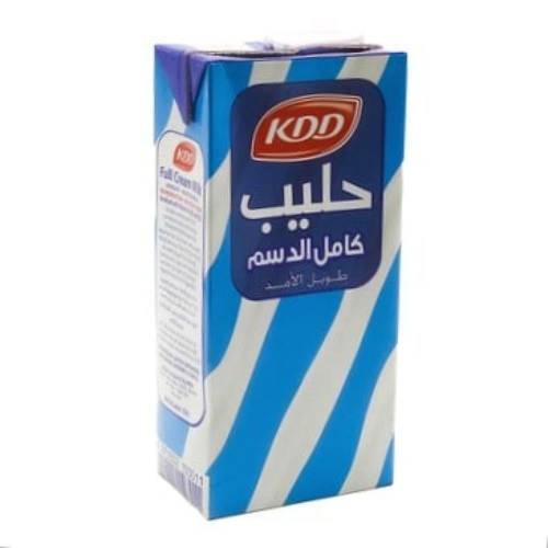 كي دي دي حليب ساده كامل الدسم 180مل