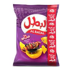 البطل بطاطس  بنكهة البارببكيو 12جم