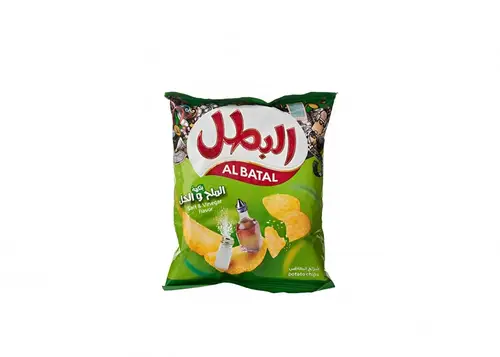 بطاطس البطل ملح وخل 12جرام