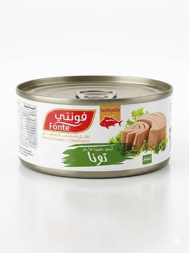 فونتي تونه لحم خفيف فاخر 130جم