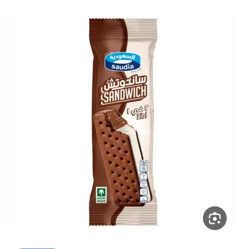 ايس كريم ساندوتش السعوديه100 مل
