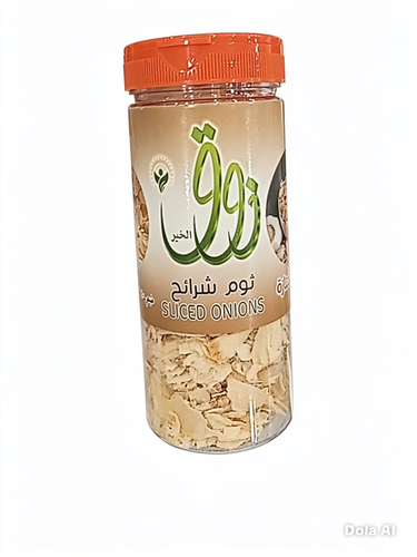 ذوق الخير ثوم شرائح 120جرام