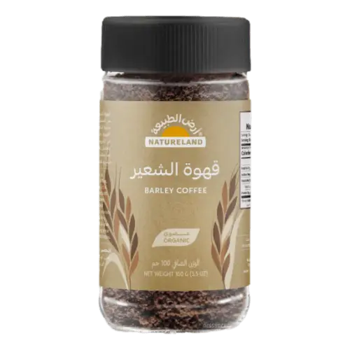قهوه شعير عضوي ارض الطبيعه 100جرام