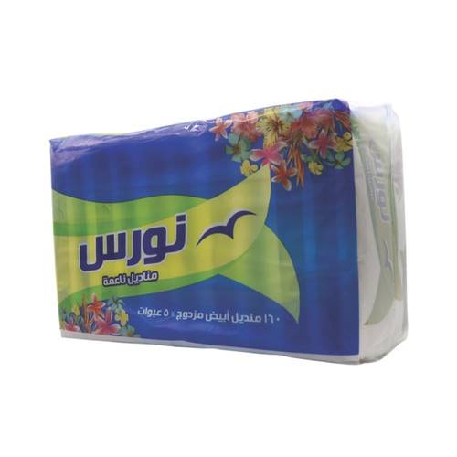 مناديل نورس   160مناديل