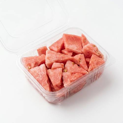طبق من الحبحب المقطع