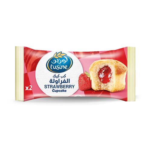 لوزين كب كيك فراولة 60جرام
