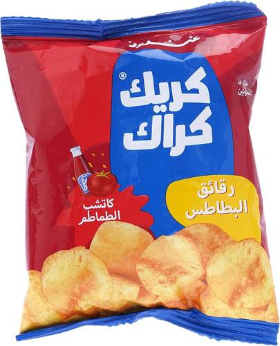 كريك كاتشب بطاطس 10 جرام