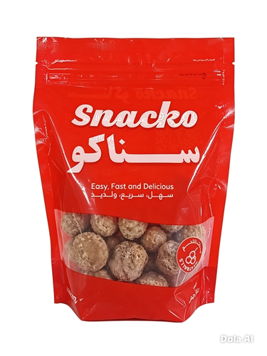 سناكو سهل سريع ولذيذ كرات الحم 250جرام