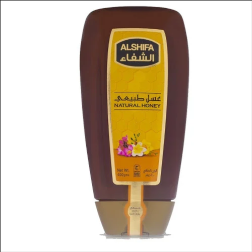 الشفاء عسل طبيعي 400 جرام ضغاط