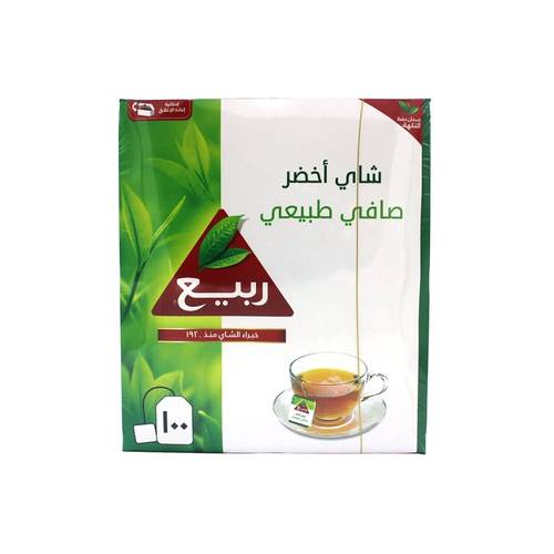 ربيع شاي اخضر 100كيس