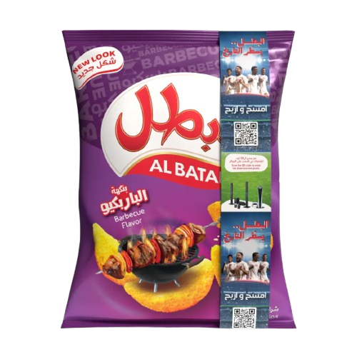 البطل بطاطس باربكيو 65جم