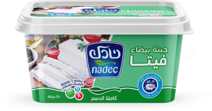 جبنة نادك فيتا كامل الدسم 450جم