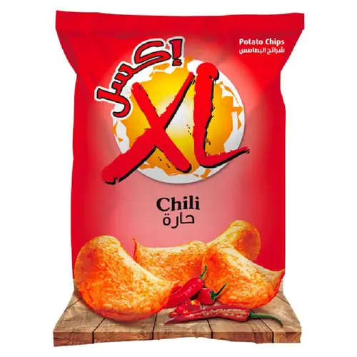 بطاطس شيبسي عائلي حار 120 جرام CHILLI