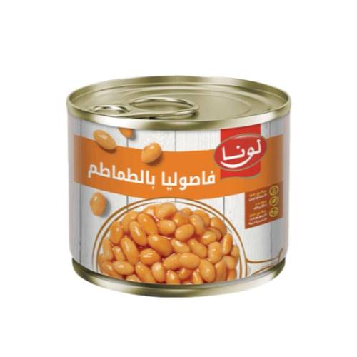 فاصوليا لونا بالطماطم 220 جرام