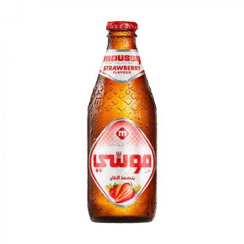 موسي شراب شعير بنكهة الفراولة 330مل Mousy Sta