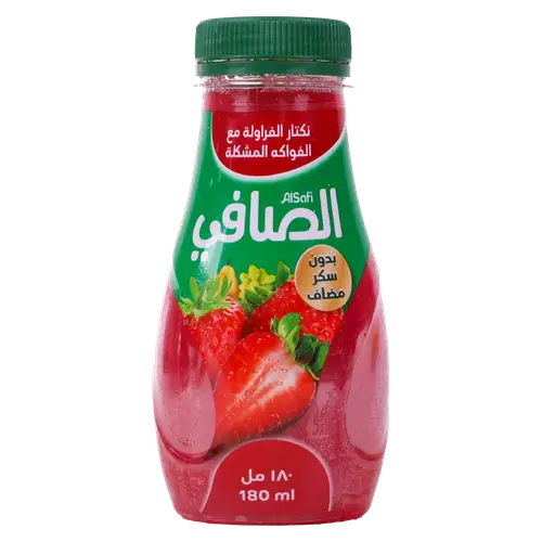 الصافي عصير فراولة 180مل