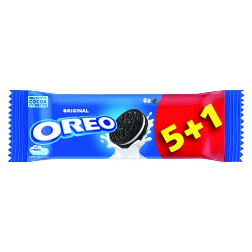 اوريو بسكويت 55جم oreo 5+1