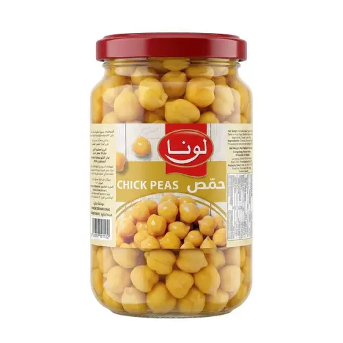 لونا حمص بليله زجاج 370جرام