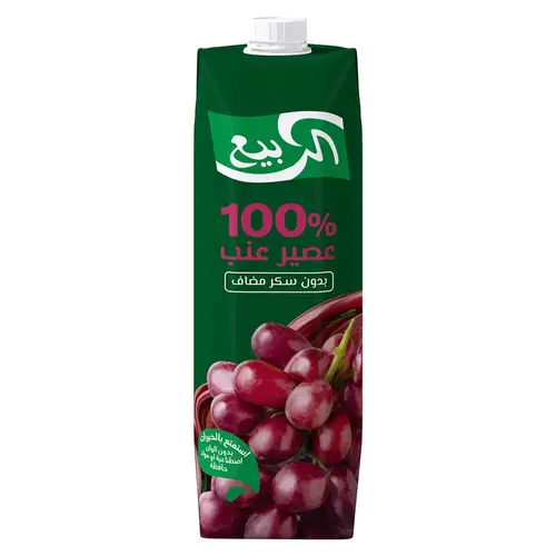الربيع عصير عنب 1لتر