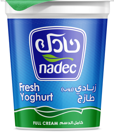 زبادي نادك كامل الدسم 400جرام