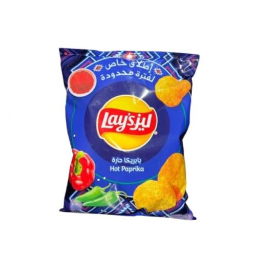 ليز باربريكا حار 25جرام Lays Paprika 25gm
