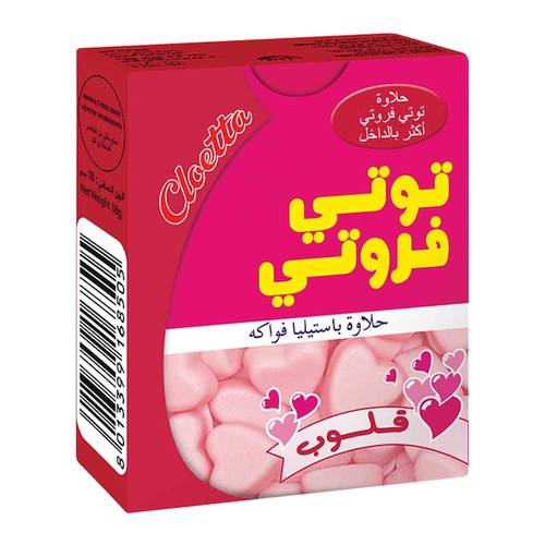 توتي فروتي 18 جرام Hearat