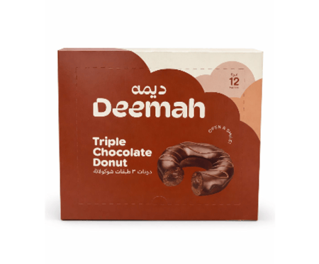ديمه دونات كيك شوكولاته 12*40جرام