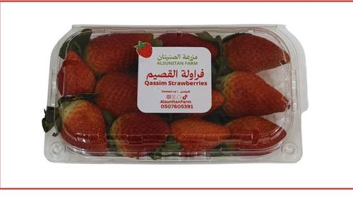 فراولة القصيم طازجه بلدي
