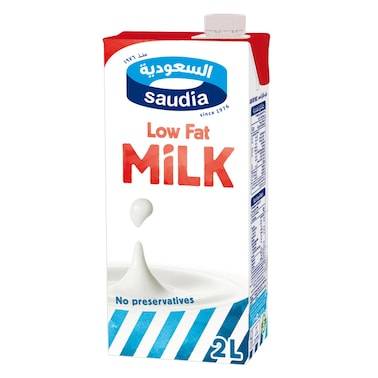 حليب السعودية قليل الدسم 2لتر