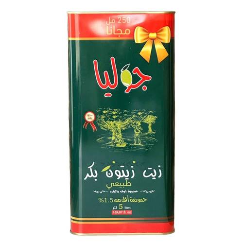 زيت زيتون بكر جوليا 5 لتر