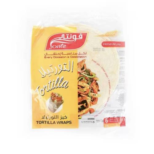 فونتي خبز تورتيلا ابيض 10.5 انش