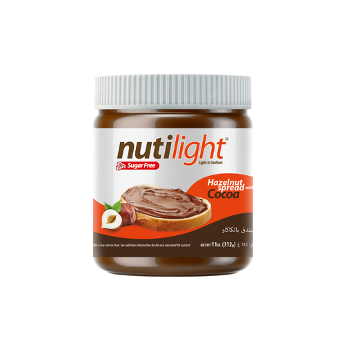كريمة البندق بالكاكاو والحليب 312جم