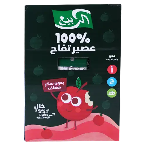 عصير الربيع تفاح كرتون 125مل