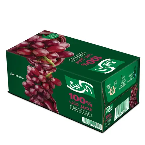 عصير الربيع عنب كرتون 185مل