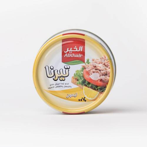 الخير تونه تيرنا ليمون فلفل اسود 80جم