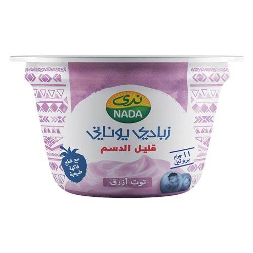 ندى زبادي يوناني توت ازرق 160جرام