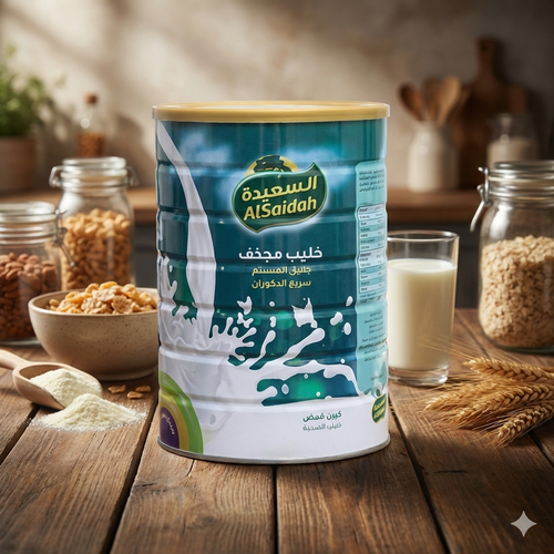 السعيدة حليب مجفف كامل الدسم 1.800 جرام