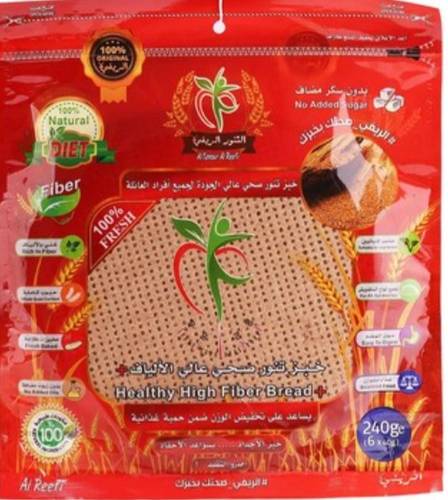 خبز التنور الصحي بالشوفان