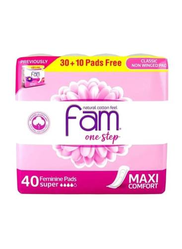 فام ماكسي  40حبة 30+10 فوط Fam maxi 40