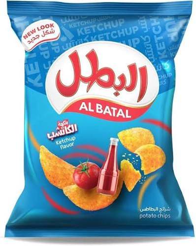 بطاطس البطل كاتشب 12جرام