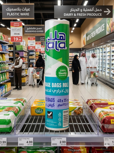 هلا اكياس طعام رول 10 رقم