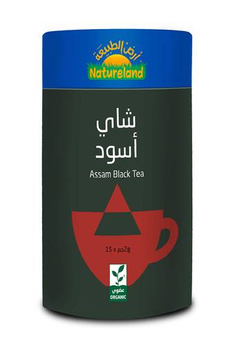 أرض الطبيعه شاي عضوي30جرام