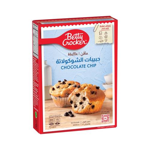 بيتي كروكر خليط مافن قطع شوكلاته500جرام
