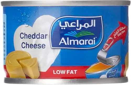 المراعي جبنة شيدر علب صغير قليل الدسم 56جرام