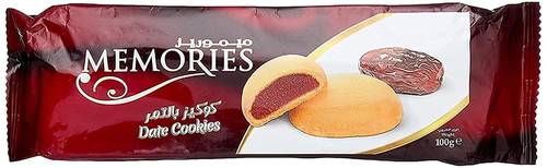 كوكيز ميموريز بالتمر كرمبليز110جرام